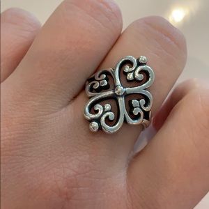 James Avery Scroll Ring- Sterling Silver!